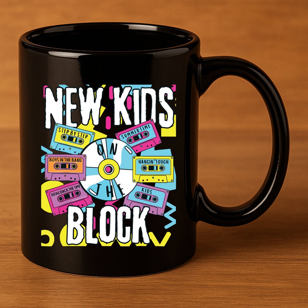 Summertime Music New Summer 11oz C Handle Ceramic Mug