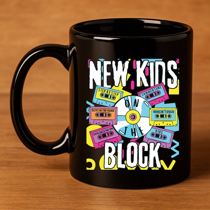 Summertime Music New Summer 11oz C Handle Ceramic Mug