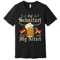 Schnitzel My Nitzel Funny Oktoberfest Premium T-Shirt