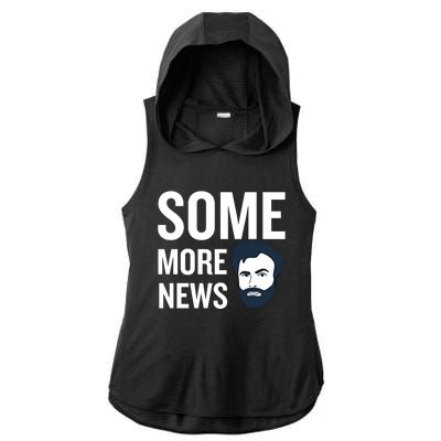 Some More News Ladies PosiCharge Tri-Blend Wicking Draft Hoodie Tank