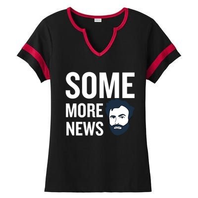 Some More News Ladies Halftime Notch Neck Tee