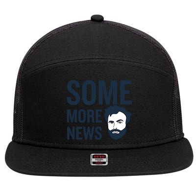 Some More News 7 Panel Mesh Trucker Snapback Hat