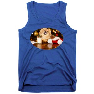 Santa Milk N Cookies Dog Pekingese Gift Tank Top