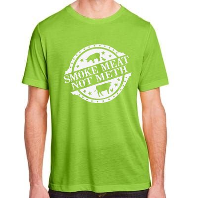 Smoke Meats Not Meth Adult ChromaSoft Performance T-Shirt