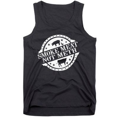 Smoke Meats Not Meth Tank Top