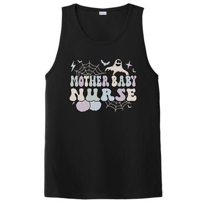 Spooky Mother Nurse Halloween Postpartum Nurse Gift PosiCharge Competitor Tank