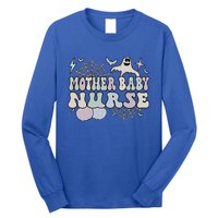 Spooky Mother Nurse Halloween Postpartum Nurse Gift Long Sleeve Shirt