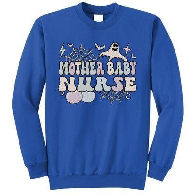 Spooky Mother Nurse Halloween Postpartum Nurse Gift Sweatshirt