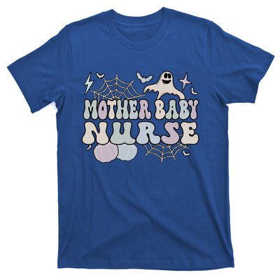 Spooky Mother Nurse Halloween Postpartum Nurse Gift T-Shirt