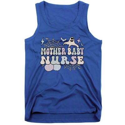 Spooky Mother Nurse Halloween Postpartum Nurse Gift Tank Top