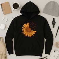 Sunflower Musical Notes Hoodie