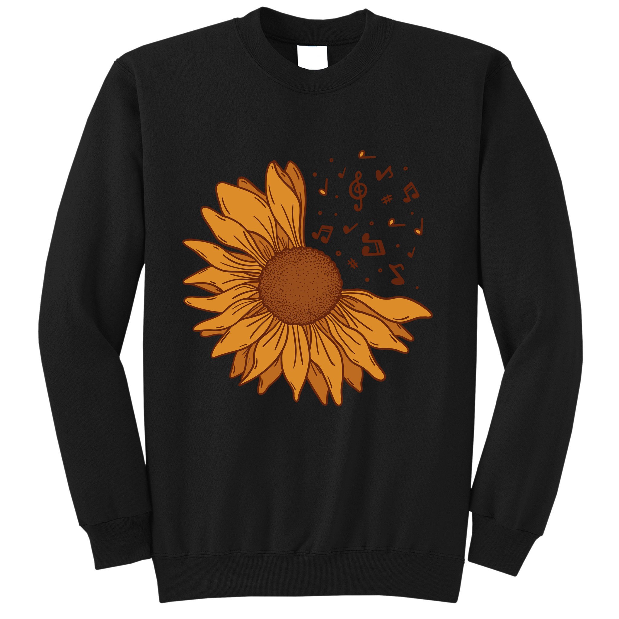Sunflower Musical Notes Sweatshirt