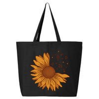 Sunflower Musical Notes 25L Jumbo Tote