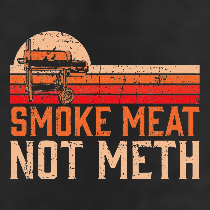 Smoke Meat Not Meth Brisket Bbq Grill 11oz C Handle Ceramic Mug