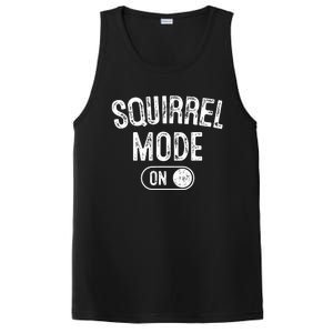 Squirrel Mode On Costume Funny Nut Gatherer Gift Animal PosiCharge Competitor Tank