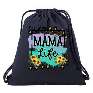 Sunflowers Mom Of , Mom Of Mam Drawstring Bag