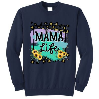 Sunflowers Mom Of , Mom Of Mam Tall Sweatshirt