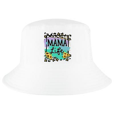 Sunflowers Mom Of , Mom Of Mam Cool Comfort Performance Bucket Hat