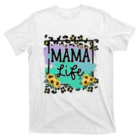 Sunflowers Mom Of , Mom Of Mam T-Shirt