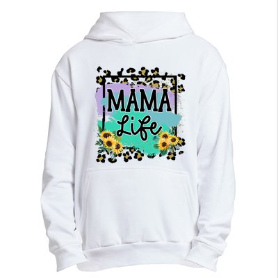 Sunflowers Mom Of , Mom Of Mam Urban Pullover Hoodie