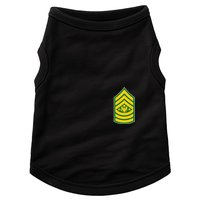 Sergeant Major Of The Army Military Badge Doggie Tank