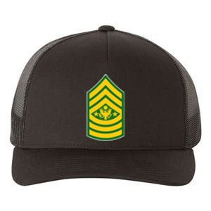 Sergeant Major Of The Army Military Badge Yupoong Adult 5-Panel Trucker Hat