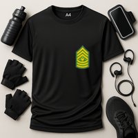 Sergeant Major Of The Army Military Badge Performance Shirt