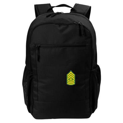 Sergeant Major Of The Army Military Badge Daily Commute Backpack
