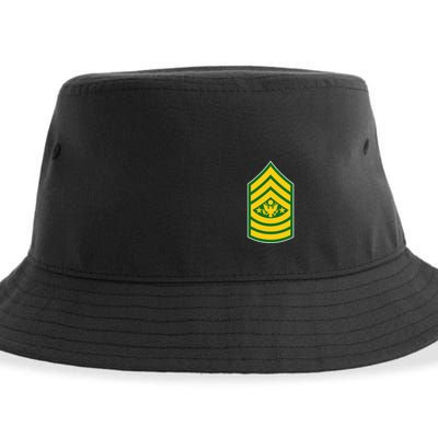 Sergeant Major Of The Army Military Badge Sustainable Bucket Hat