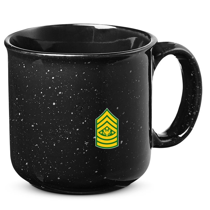 Sergeant Major Of The Army Military Badge 15oz Campfire Ceramic Mug