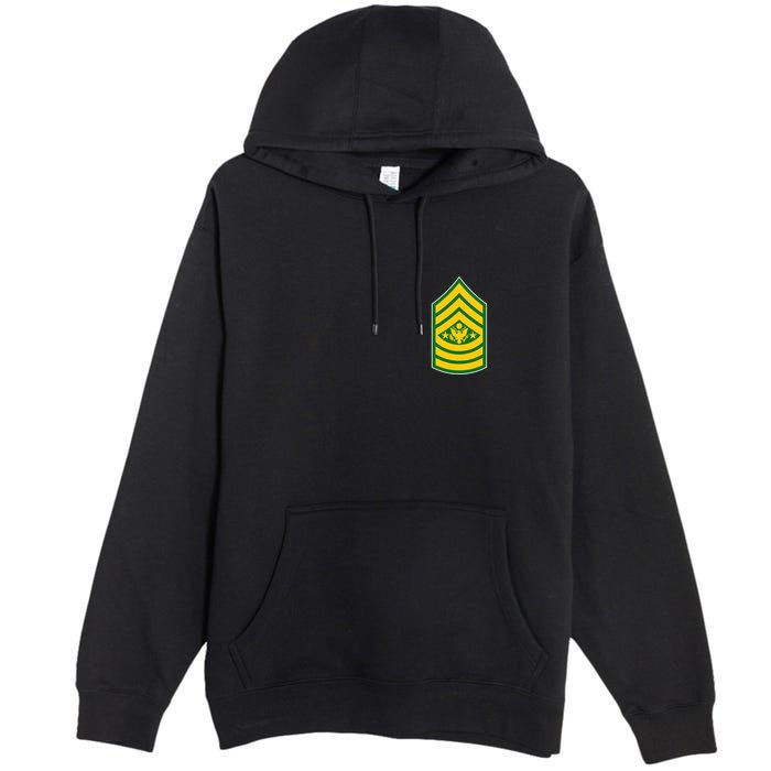 Sergeant Major Of The Army Military Badge Premium Pullover Hoodie