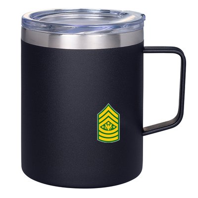 Sergeant Major Of The Army Military Badge 12oz Stainless Steel Coffee Mug