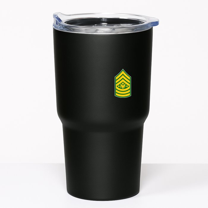 Sergeant Major Of The Army Military Badge Tumbler