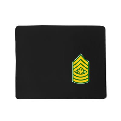 Sergeant Major Of The Army Military Badge Mousepad