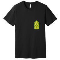 Sergeant Major Of The Army Military Badge Premium T-Shirt