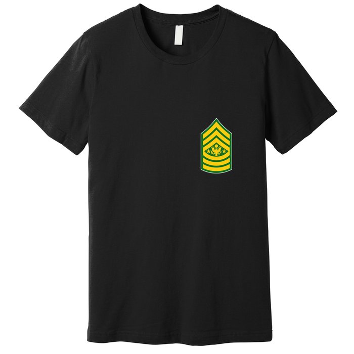 Sergeant Major Of The Army Military Badge Premium T-Shirt