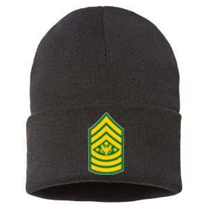 Sergeant Major Of The Army Military Badge Sustainable Knit Beanie