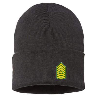 Sergeant Major Of The Army Military Badge Sustainable Knit Beanie