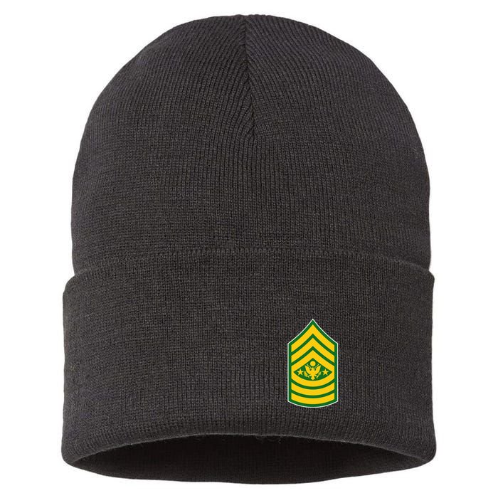 Sergeant Major Of The Army Military Badge Sustainable Knit Beanie