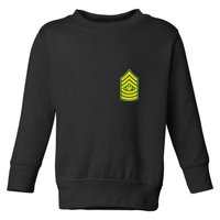 Sergeant Major Of The Army Military Badge Toddler Sweatshirt