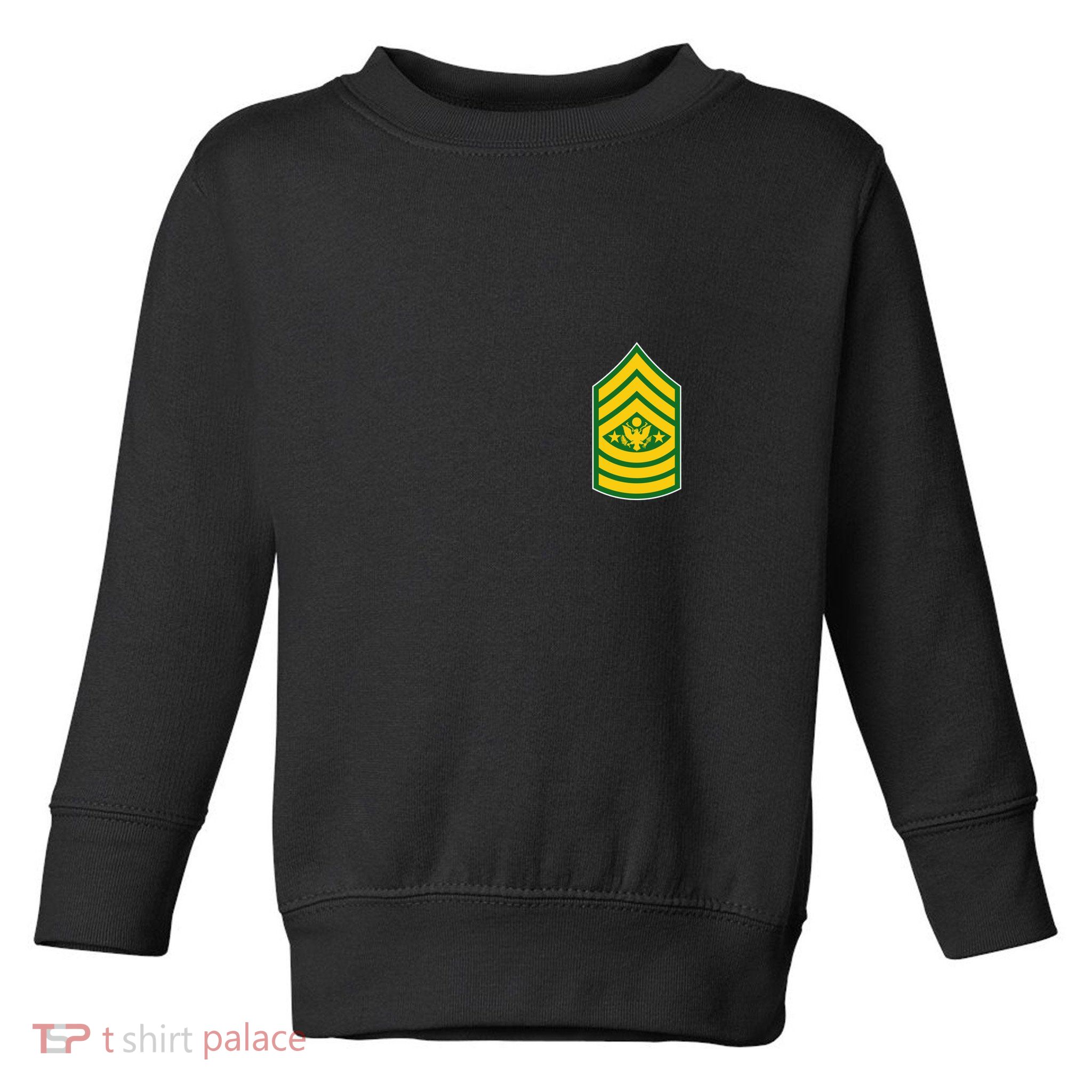 Sergeant Major Of The Army Military Badge Toddler Sweatshirt