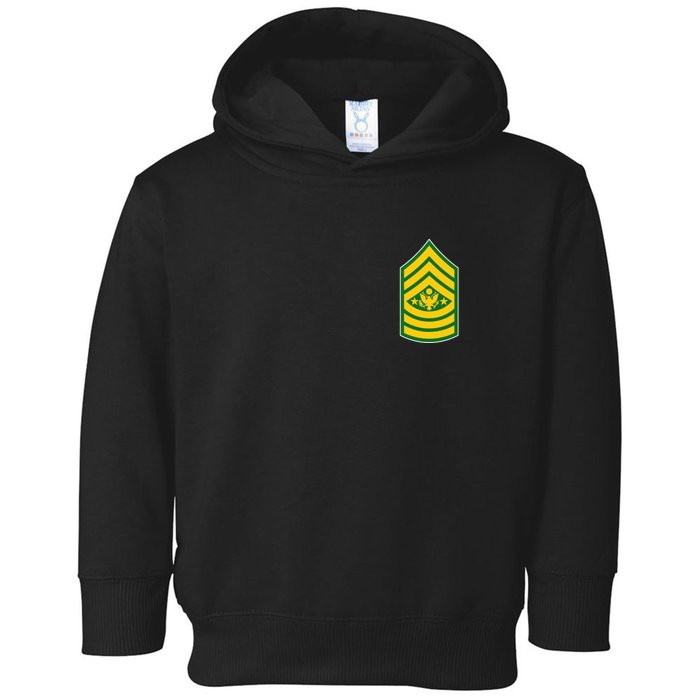 Sergeant Major Of The Army Military Badge Toddler Hoodie