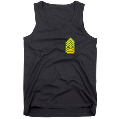 Sergeant Major Of The Army Military Badge Tank Top