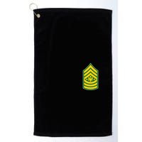 Sergeant Major Of The Army Military Badge Golf Towel