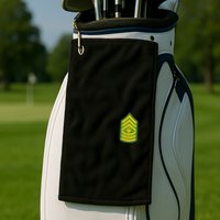 Sergeant Major Of The Army Military Badge Golf Towel