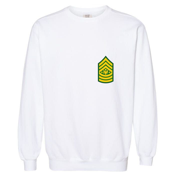 Sergeant Major Of The Army Military Badge Garment-Dyed Sweatshirt