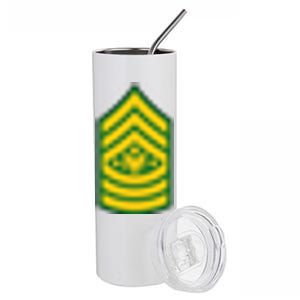 Sergeant Major Of The Army Military Badge Stainless Steel Tumbler