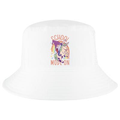 School Mode On Gnome Unicorn Rainbow Dab Cool Comfort Performance Bucket Hat