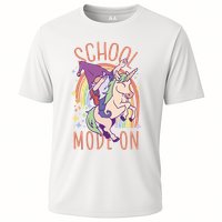 School Mode On Gnome Unicorn Rainbow Dab Performance Shirt