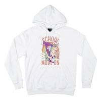 School Mode On Gnome Unicorn Rainbow Dab Hoodie